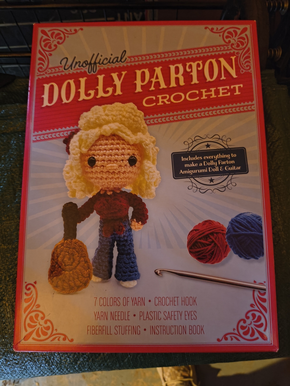 Kit – Blonde Yarn Amigurumi Doll